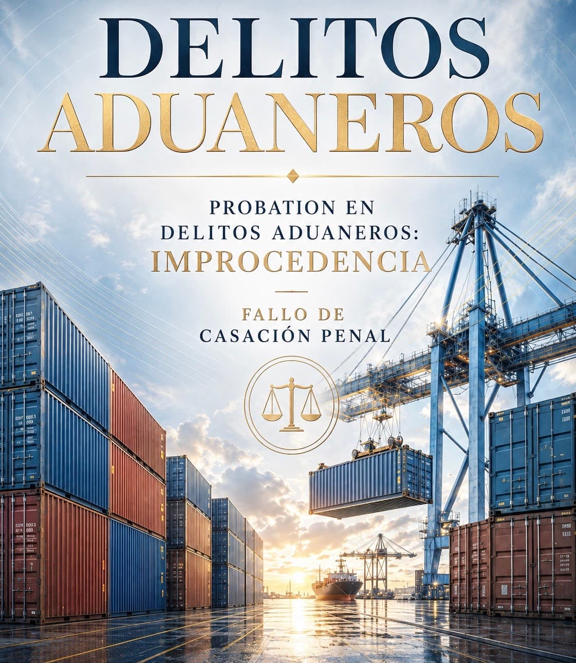 Portada de prensa — causa por delitos aduaneros
