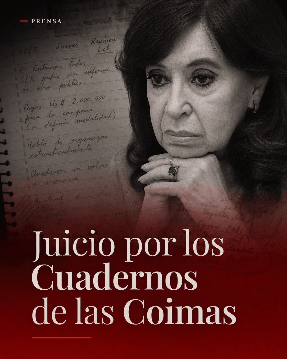 Portada de prensa — Juicio por los Cuadernos de las Coimas