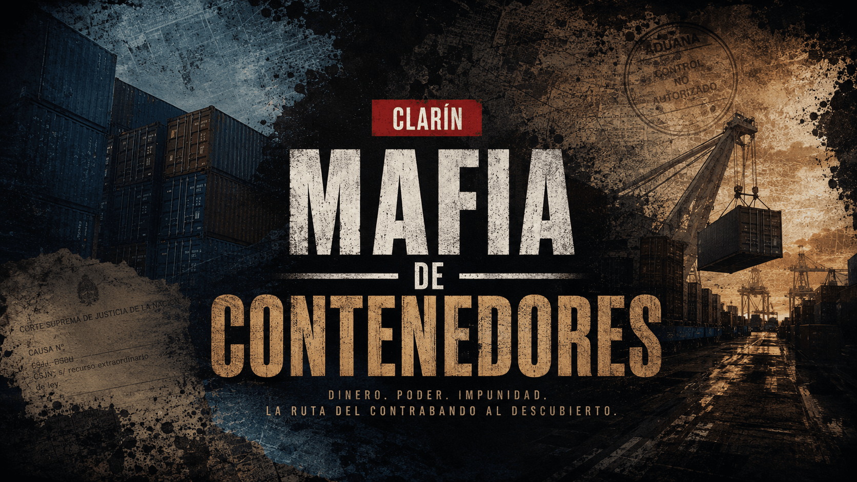 Portada de prensa — Mafia de Contenedores