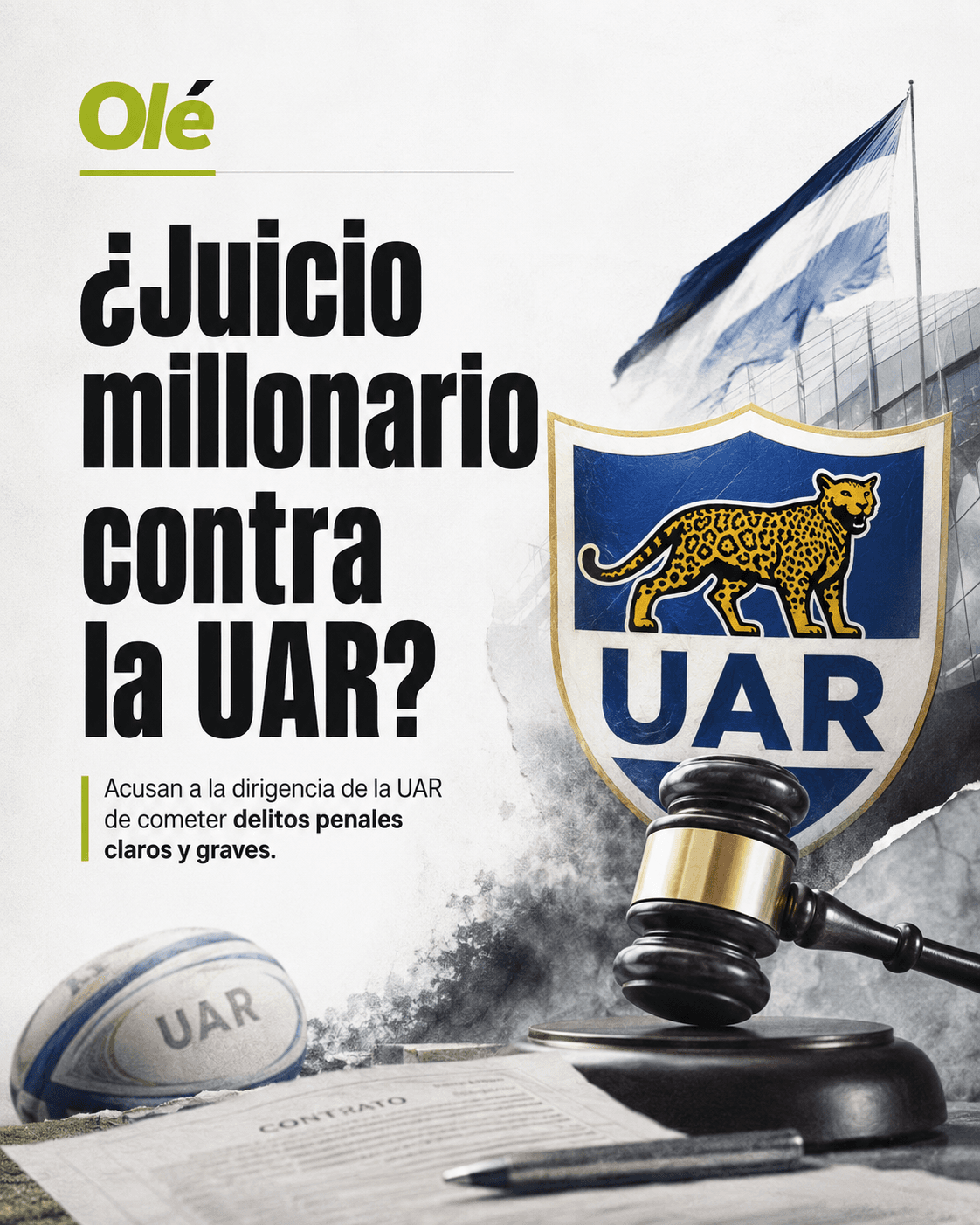 Portada de prensa — juicio UAR